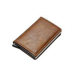 Load image into Gallery viewer, Men's RFID Wallet, Smart Pop Up Minimalist Card Holder