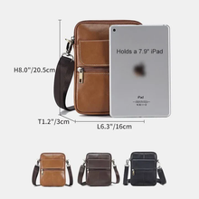 Load image into Gallery viewer, Small Shoulder Bag Made Of Leather For Men