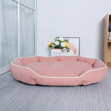 Load image into Gallery viewer, Plush Pet Sofa Bed with Cozy Cushion for Dogs and Cats