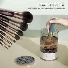 Load image into Gallery viewer, 3-in-1 Cosmetic Brush Cleaner Machine - Electric Makeup Brush Cleaner Device