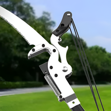 Load image into Gallery viewer, Telescopic Hedge Trimmer with Rope System, SK5 Steel Blade for Fruit Trees and Tall Branches