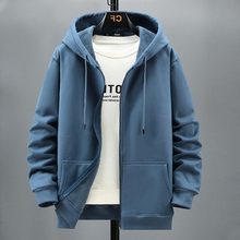 Load image into Gallery viewer, Fleece Hooded Cardigan