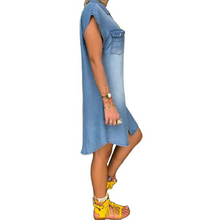 Load image into Gallery viewer, Denim Straight Dress