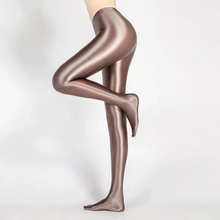 Load image into Gallery viewer, Glossy Opaque Shiny High Waist Sexy Stockings - High Elastic Skinny Leggings Pencil Pants