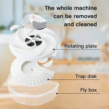Load image into Gallery viewer, Silent Rotating Fly Trap with Natural Attractants for Indoor and Outdoor Use
