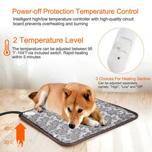 Load image into Gallery viewer, Adjustable Electric Dog Heating Pad