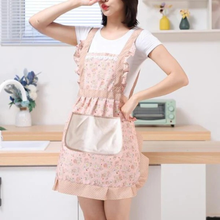Load image into Gallery viewer, Sweet Flora Kitchen Apron Waterproof Cotton Floral Design