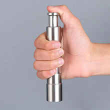 Load image into Gallery viewer, Thumb Press Stainless Steel Salt and Pepper Grinder