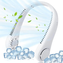 Load image into Gallery viewer, Portable Neck Fan with 360 Cooling Airflow