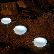 Load image into Gallery viewer, Solar Pebble ABS Sandblasted LED Outdoor Landscape Glass Light