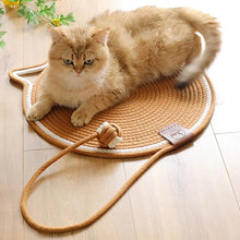 Load image into Gallery viewer, Cotton Rope Cat Scratcher with Play Ball