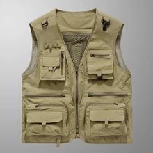 Load image into Gallery viewer, Lightweight Breathable Utility Vest With Multiple Pockets