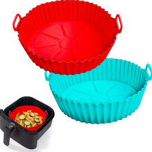 Load image into Gallery viewer, Silicone Air Fryer Tray