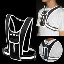 Load image into Gallery viewer, Lightweight Reflective Running Hydration Vest