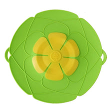 Load image into Gallery viewer, Silicone Spill Stopper Lid for Pots and Pans
