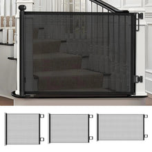 Load image into Gallery viewer, No Drill Retractable Mesh Pet Gate