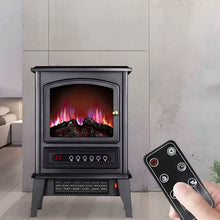 Load image into Gallery viewer, European Style Electric Fireplace Heater with 3D Flame Simulation for Living Room