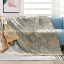 Load image into Gallery viewer, Floral Dream Cotton Comfort Blanket