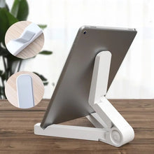 Load image into Gallery viewer, Foldable Desktop Tablet Holder and Phone Stand