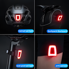Load image into Gallery viewer, USB Rechargeable Waterproof LED Bike Tail Light for Night Riding Safety