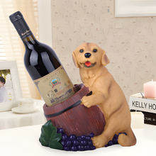 Load image into Gallery viewer, Wine Dog Ornament