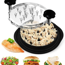 Load image into Gallery viewer, Non Slip Rotating Meat and Chicken Shredder Tool
