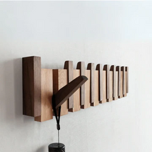 Load image into Gallery viewer, Handmade Wooden Coat Rack