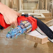 Load image into Gallery viewer, Cordless Mini Chainsaw 6 Inch, Compact Battery Powered Electric Saw With Safety Lock and Auto Oiler System