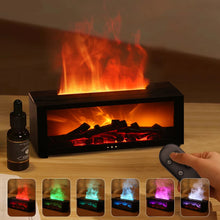 Load image into Gallery viewer, Realistic Flame Aroma Oil Diffuser and Humidifier