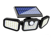 Load image into Gallery viewer, Solar Motion Sensor Light with 74 LED Bulbs and 270 Degree Coverage
