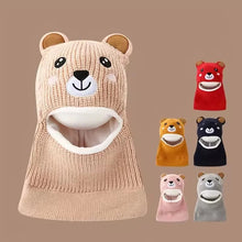 Load image into Gallery viewer, Animal Kids Winter Hat Knit Beanie