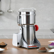 Load image into Gallery viewer, Versatile Commercial-Grade Electric Grain Mill Grinder for Spices, Herbs, and Cereals