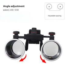 Load image into Gallery viewer, Professional Clip On Optical Magnifying Loupes 2.5X & 3.5X