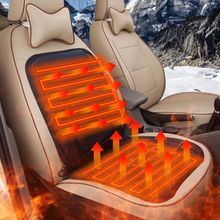 Load image into Gallery viewer, Full Coverage Heated Winter Car Seat Warmer Cushion Pad