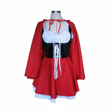 Load image into Gallery viewer, Official Little Red Riding Hooded Dress Woman Costume