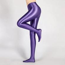 Load image into Gallery viewer, Glossy Opaque Shiny High Waist Sexy Stockings - High Elastic Skinny Leggings Pencil Pants