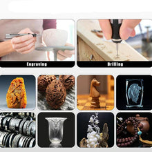 Load image into Gallery viewer, Cordless Engraving Pen works seamlessly on 50 plus different surfaces