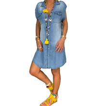Load image into Gallery viewer, Denim Straight Dress