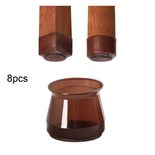 Load image into Gallery viewer, Chair Leg Floor Protectors (8 Pcs)