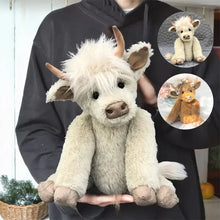Load image into Gallery viewer, Highland Cow Wearing Flowers