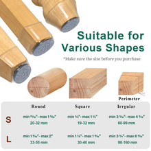 Load image into Gallery viewer, Chair Leg Floor Protectors (8 Pcs)