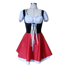 Load image into Gallery viewer, Official Little Red Riding Hooded Dress Woman Costume