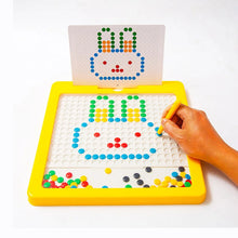 Load image into Gallery viewer, Large Magnetic Drawing Pad for Kids Montessori Magnetic Dots Board