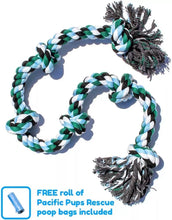Load image into Gallery viewer, Indestructible 6 Knot Dog Rope Toy
