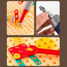 Load image into Gallery viewer, Children Electric Drill Puzzle Toolbox