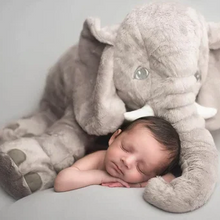 Load image into Gallery viewer, Baby Elephant Cuddle Pillow