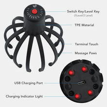 Load image into Gallery viewer, Electric Octopus Head Massager - Relaxing Scalp & Stress Relief Device