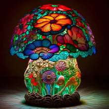 Load image into Gallery viewer, Stained Glass Plant Series Table Lamp