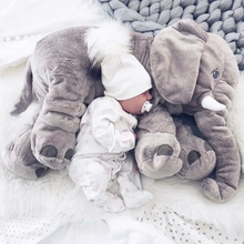 Load image into Gallery viewer, Baby Elephant Cuddle Pillow