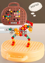 Load image into Gallery viewer, Children Electric Drill Puzzle Toolbox